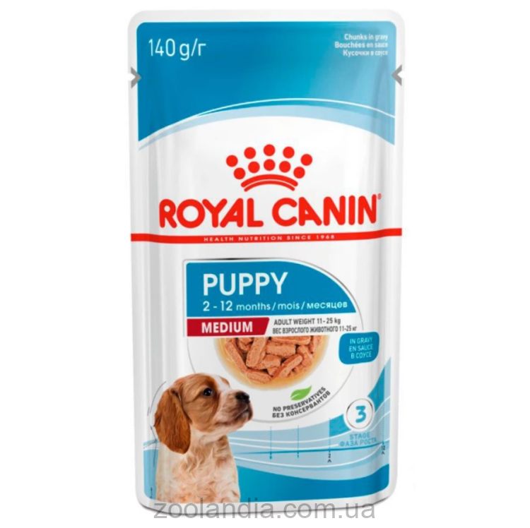 Royal Canin (Роял Канин) Medium Puppy - Консервы для щенков средних пород
