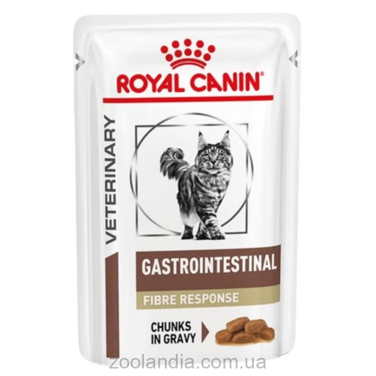 Royal Canin (Роял Канин) Gastrointestinal Fibre Response Cat  - Консервы диета при запорах для кошек