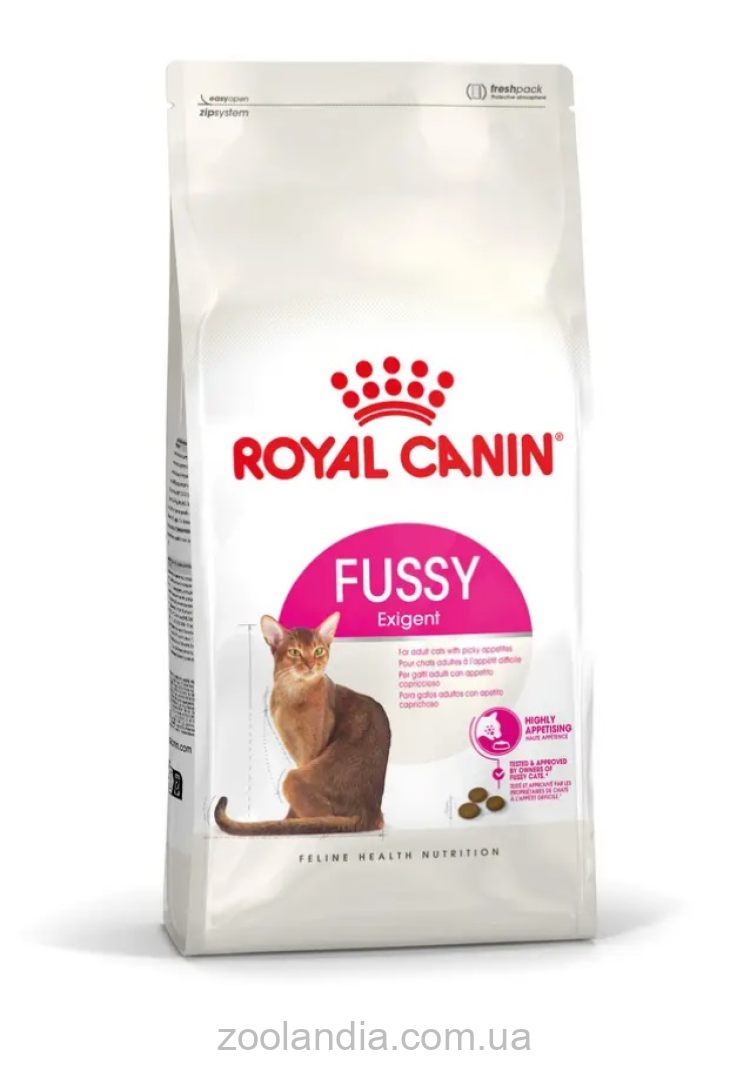 Royal Canin (Роял Канин) Fussy - Сухой корм для взрослых кошек с привередливым аппетитом