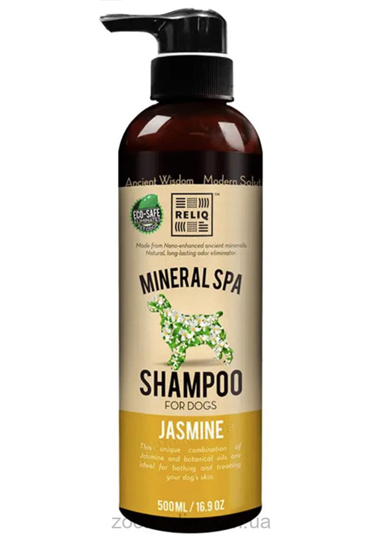 Reliq (Релик) Mineral Spa Jasmine - Шампунь с жасмином для собак и кошек