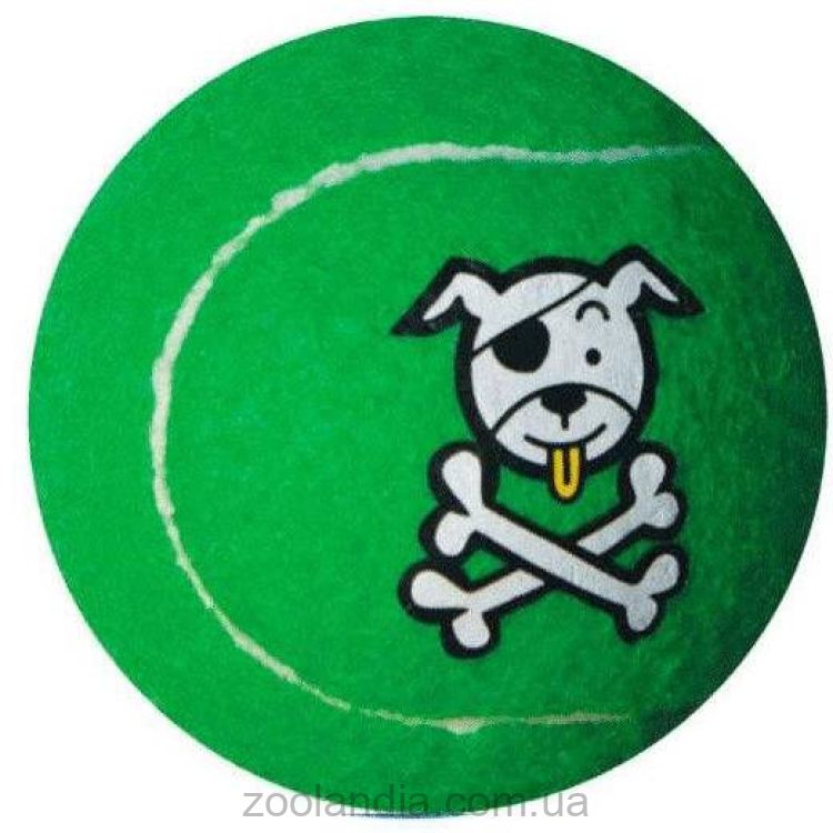 Rogz (Rogz) Игрушка для собак теннисный мяч, молекула 8 см