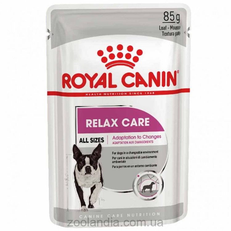 Royal Canin (Роял Канин) Relax Care Loaf - Консервированный корм для собак разных размеров, чувствительных к изменениям среды