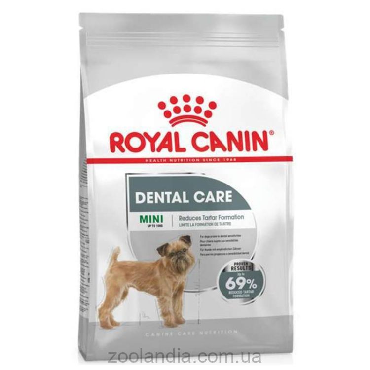 Royal Canin (Роял Канин) Mini Dental Care - корм для собак с повышенной чувствительностью зубов