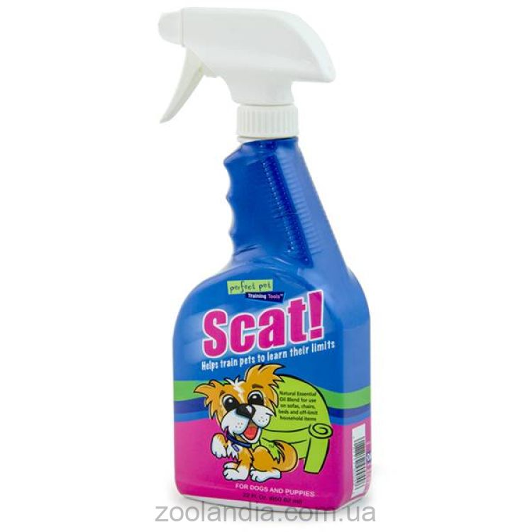 Davis Scat! - спрей-реппелент на основе натуральных масел для собак