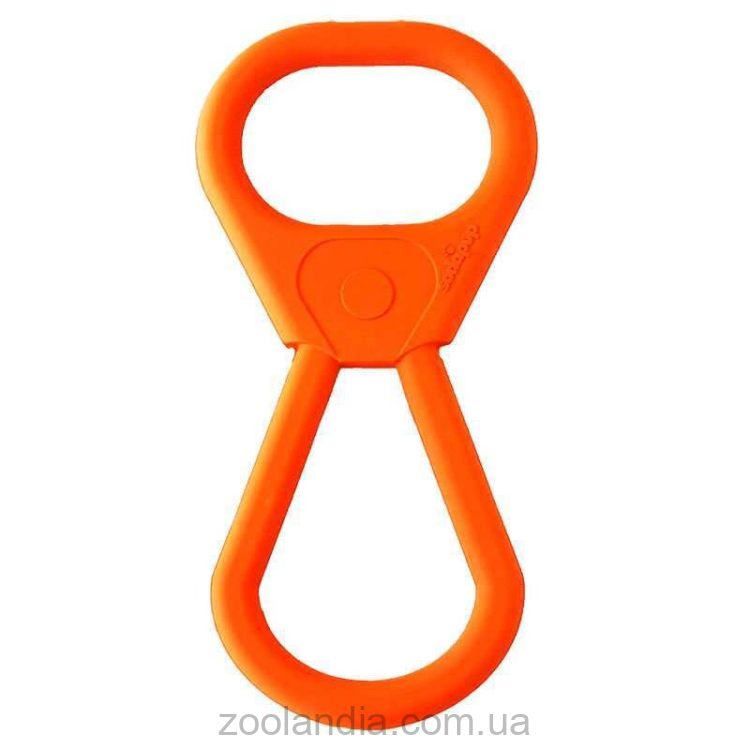 SodaPup (Сода Пап) Opener Tug Toy – Игрушка жевательная Кольцо для открывания из суперпрочного материала для собак