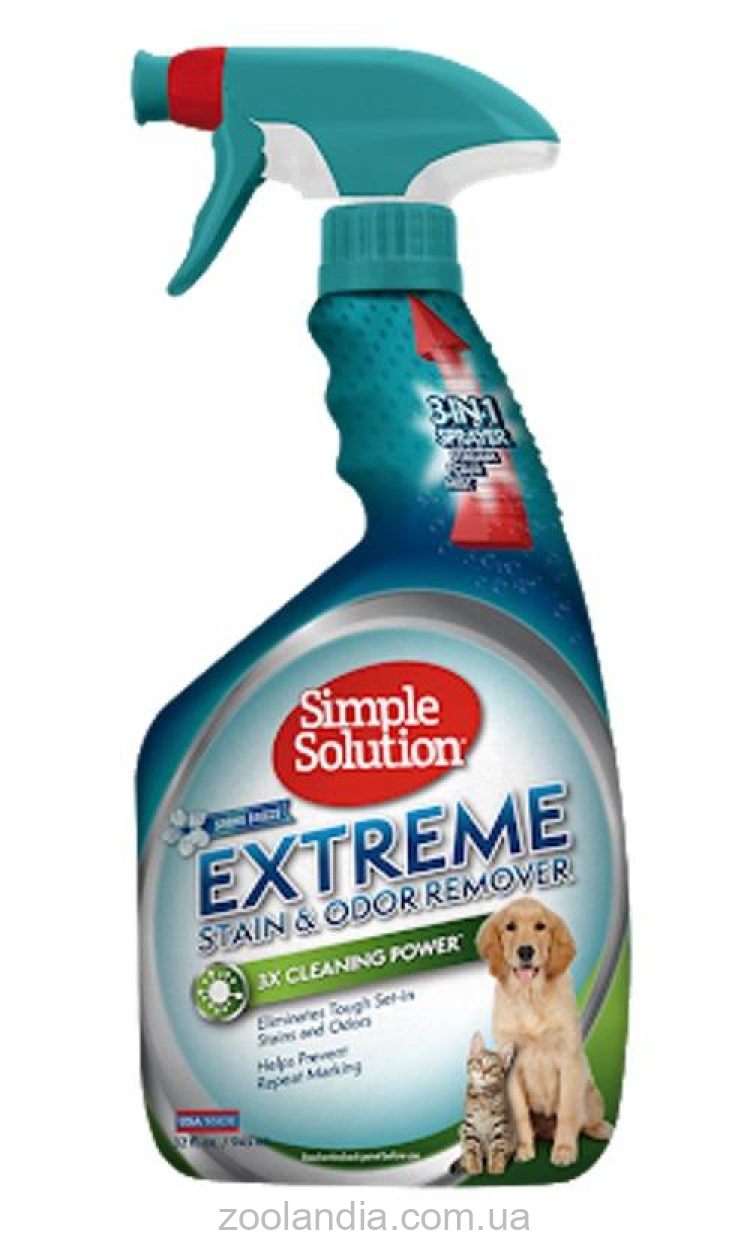 Simple Solutions (Симпл Солюшн) Stain & odor remover spring breeze scent - Высокоэффективные нейтрализаторы запаха