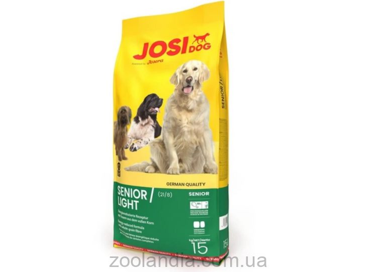 JosiDog (ДжосіДог) Senior / Light( Solido) - Корм для літніх та неактивних собак