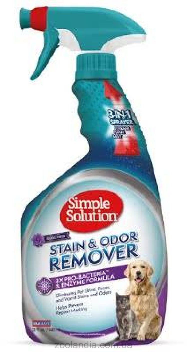 Simple Solutions (Симпл Солюшн) Stain & odor remover floral fresh scent - Универсальное средство для нейтрализации запахов