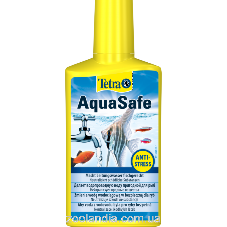 Tetra (Тетра) Aqua Safe - Средство для подготовки воды в аквариуме