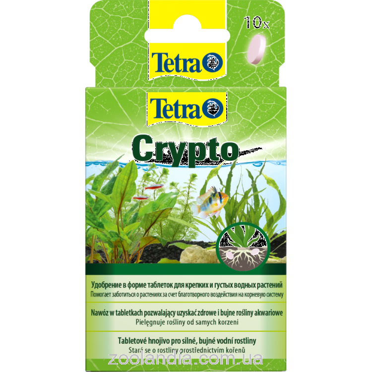 Tetra (Тетра) Crypto - Удобрение для аквариумных растений, 30 табл