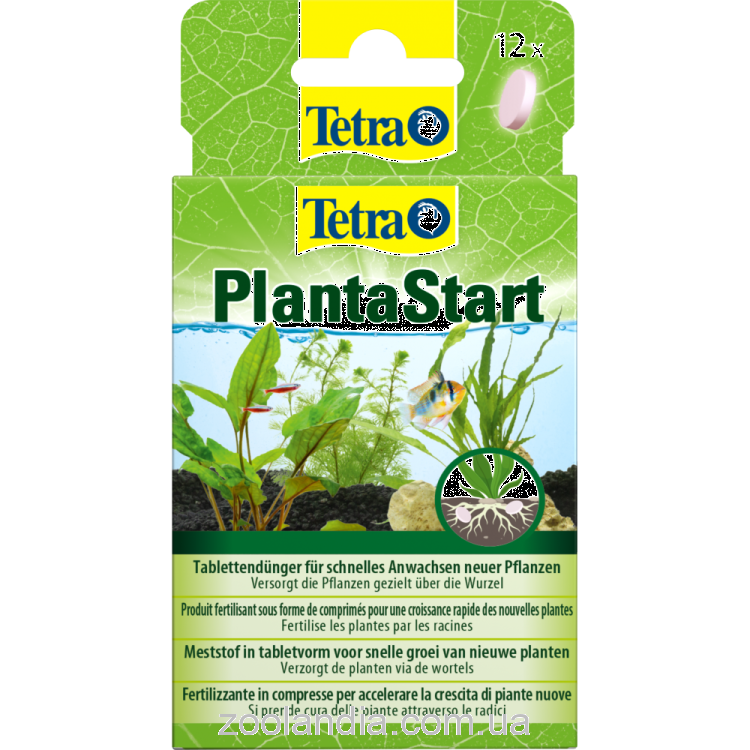 Tetra (Тетра) Plant PlantaStar - Удобрение для аквариумных растений, 12табл.