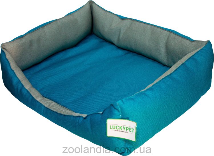 Lucky Pet (Лаки Пет) Тоби - Лежак для собак и котов, бирюзовый