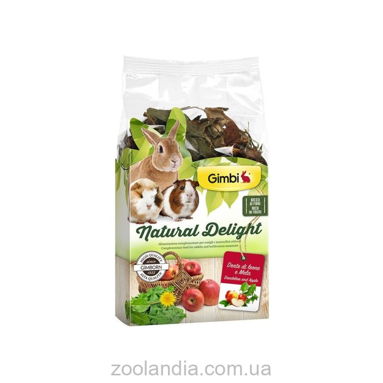 GimBi (ДжимБи) Natural Delight - Травяной микс одуванчик и яблоки