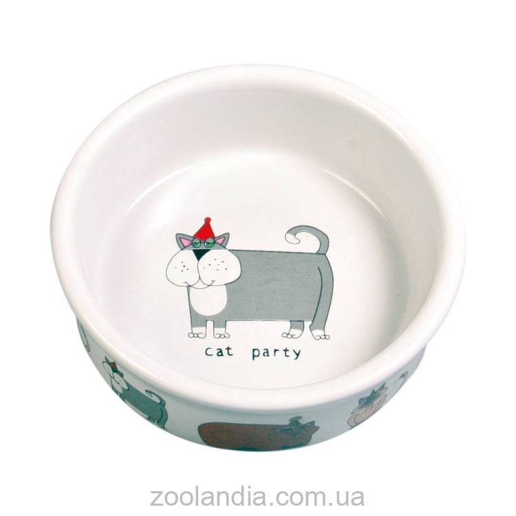 Trixie (Трикси) - Миска керамическая для кошек 200 мл/12 см (в ассортименте)