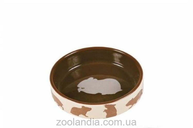 Trixie (Трикси)- Керамическая миска для грызунов, 80 мл / 8 см