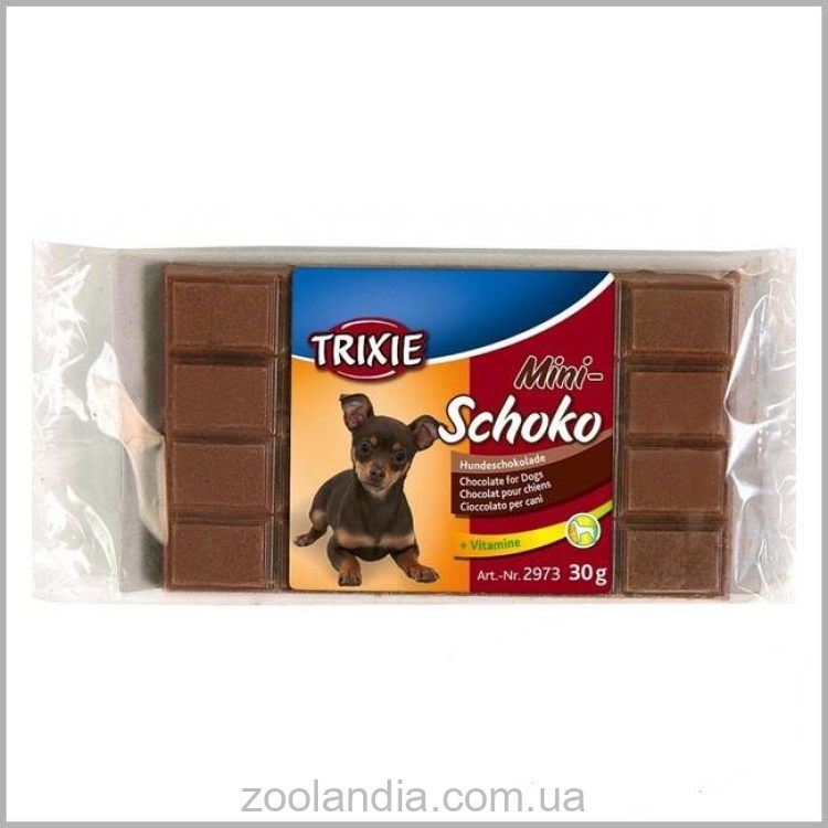 Trixie (Трикси) Mini-Schoko Dog Chocolate - Шоколад для собак 30 гр