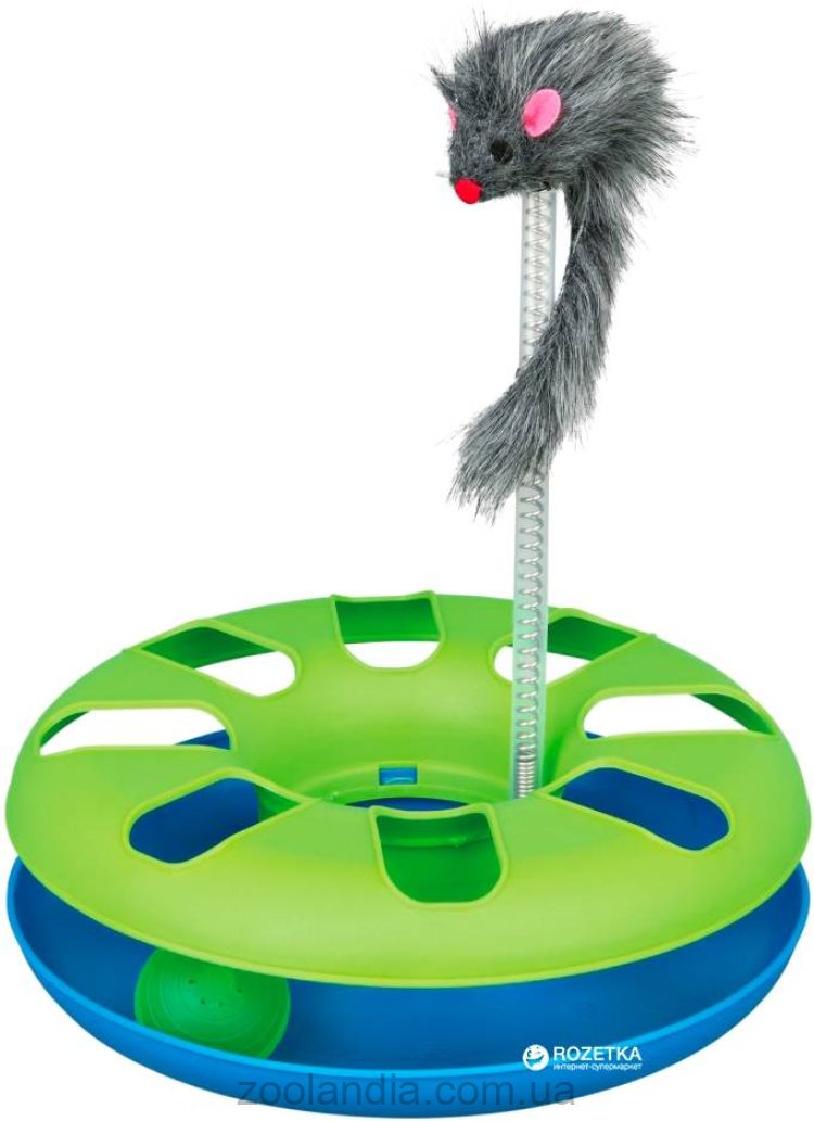 Trixie (Трикси)  "Crazy Circle" Игрушка для кошек с мышкой