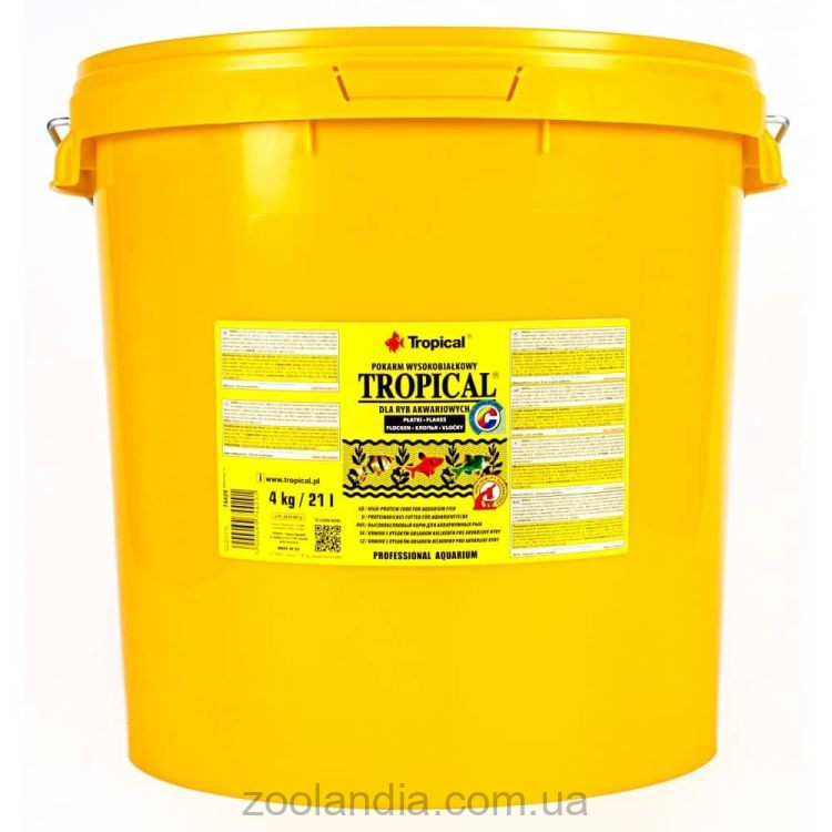 Tropical (Тропикал) Tropical - Сухой корм для всех аквариумных рыб