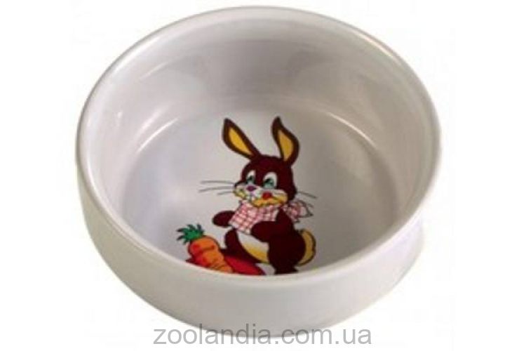 Trixie (Трикси) - Керамическая миска для кролика 0,3 л / 11 см