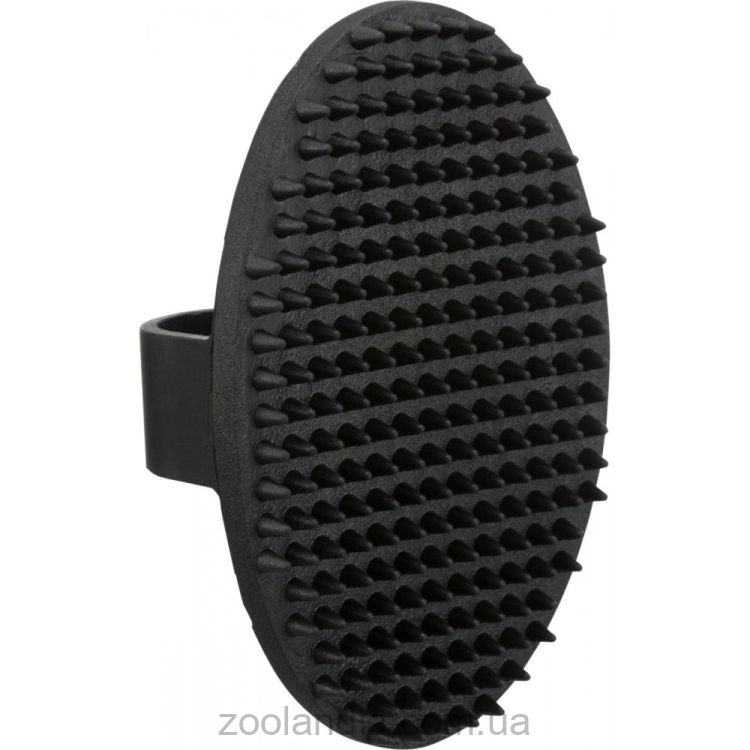 Trixie (Трикси) - Щетка массажная, резина/меланж,13х9 см.