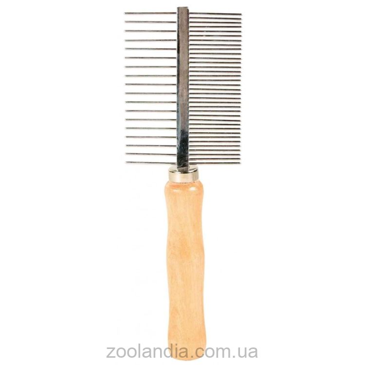 Trixie (Трикси)- Расчёска двухсторонняя,17см.