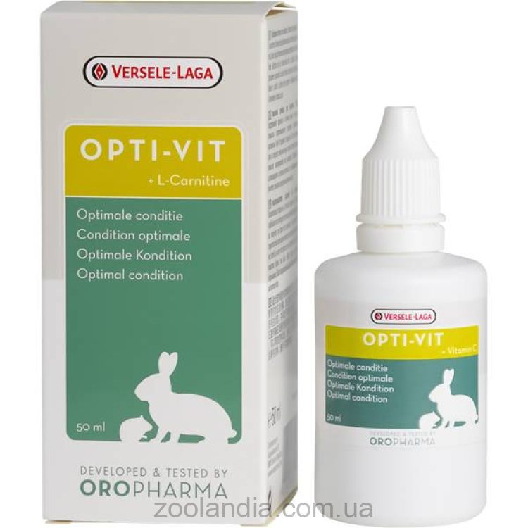 Versele-Laga (Верселе-Лага) Oropharma Opti-Vit - Жидкие витамины для кроликов и грызунов