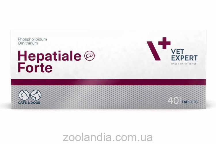VetExpert (ВетЭксперт) Hepatiale Forte - Пищевая добавка для поддержания и восстановления функций печени собак и кошек (таблетки)