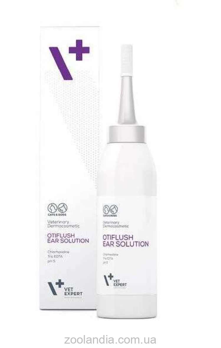 VetExpert (ВетЭксперт) OtiFlush - Капли для ушей собак и кошек