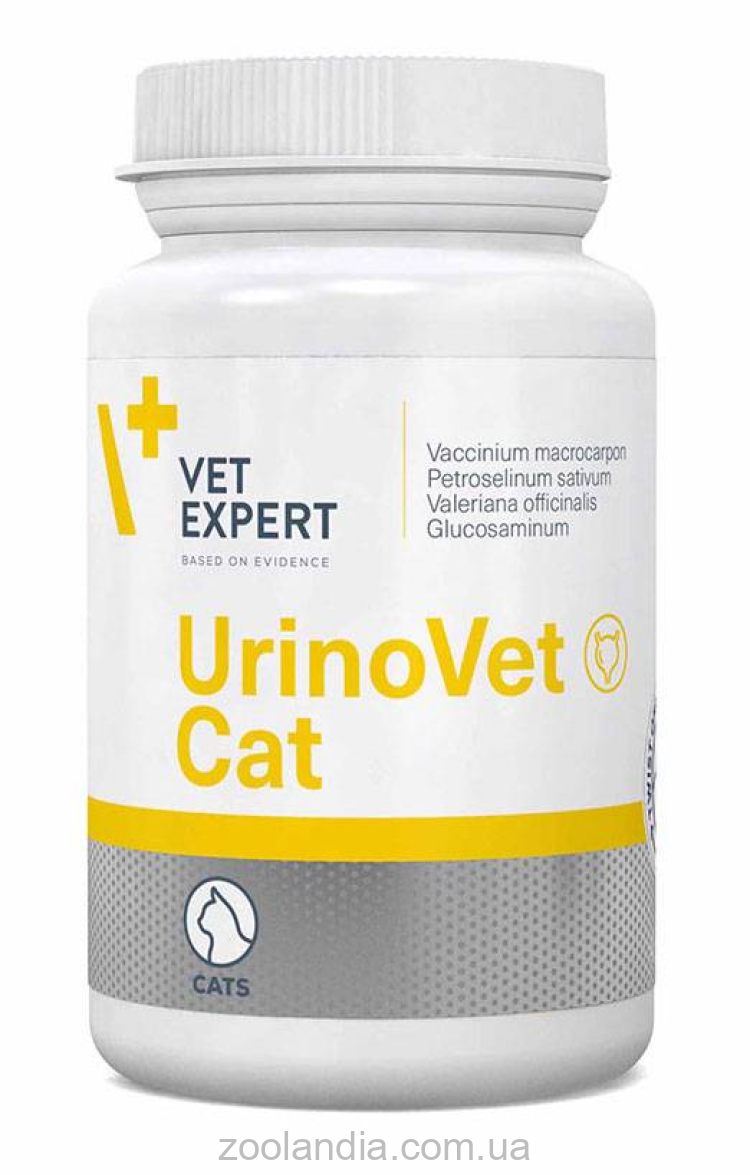 VetExpert (ВетЭксперт) UrinoVet Cat - Поддержание и восстановление функций мочевой системы у кошек