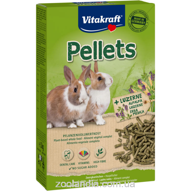 Vitakraft (Витакрафт) «Pellets» - Корм для кроликов