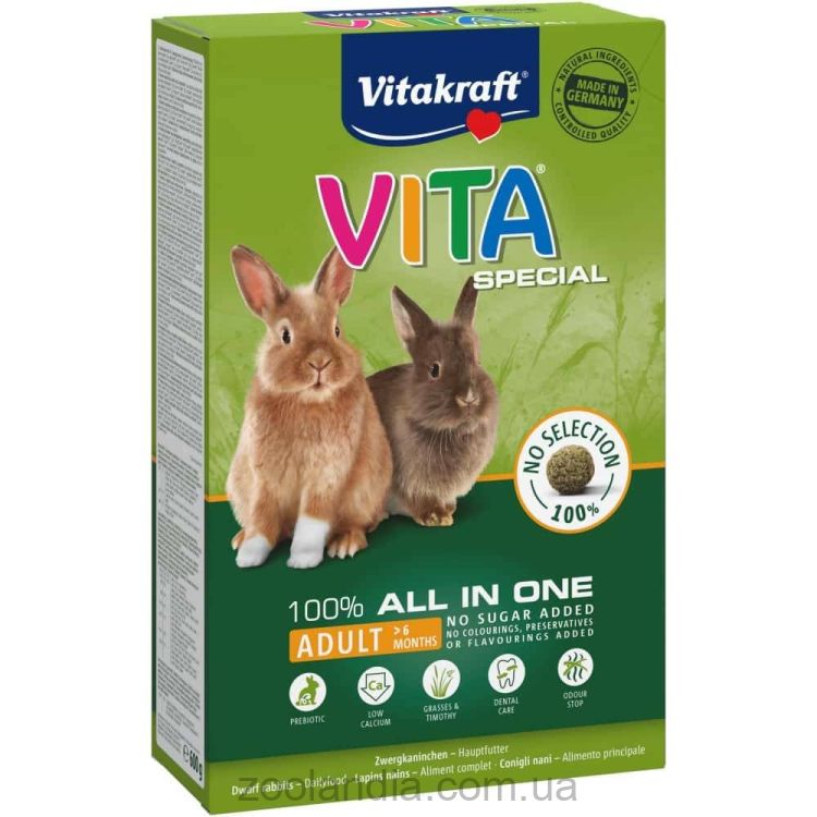 Vitakraft (Витакрафт) «VITA Special» - Корм для кроликов