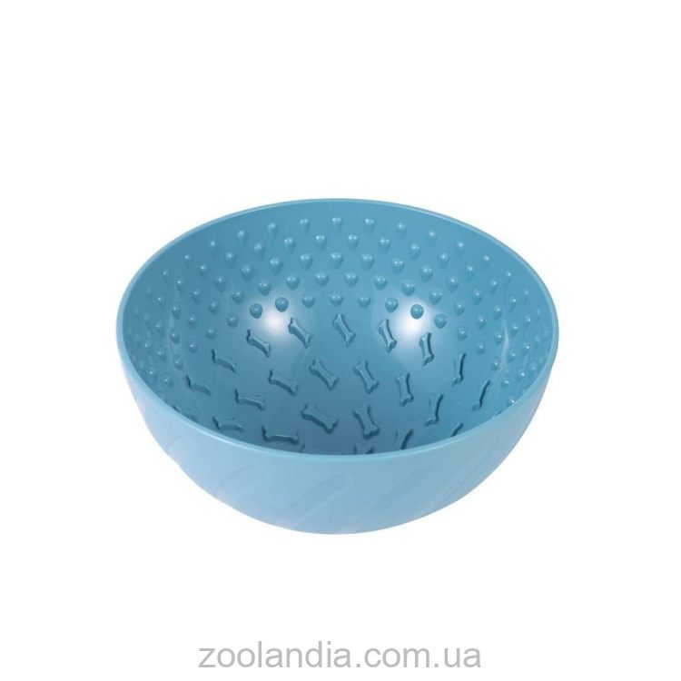 WahoPet (ВахоПет) - Миска для собак для медленного кормления, голубая