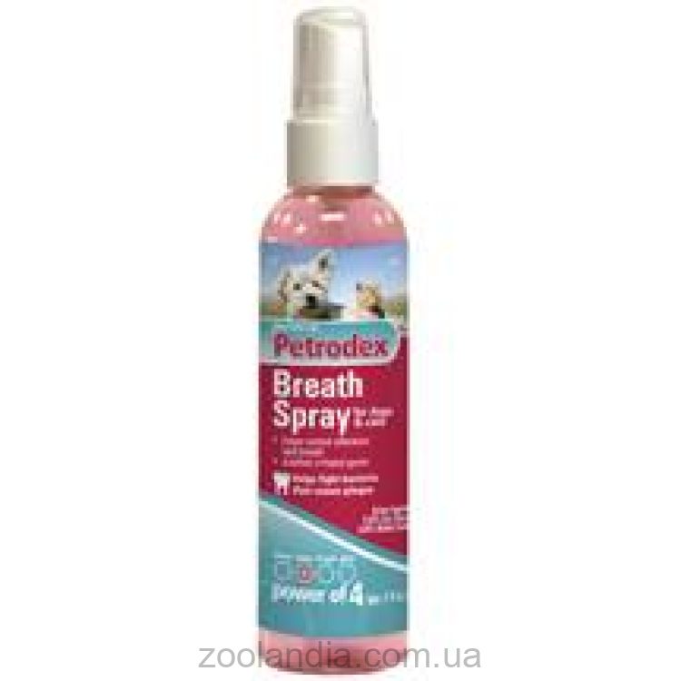 Sentry Petrodex БРИЗ СПРЕЙ (Breath Spray) спрей освежитель дыхания для собак и котов