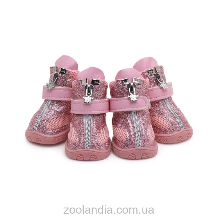 Ruispet ( Руиспет) - Демисезонные ботинки для собак, розовые