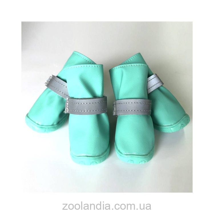 Ruispet ( Руиспет) для собак, демисезонные, водонепроницаемые, 4 шт./упак. зеленые