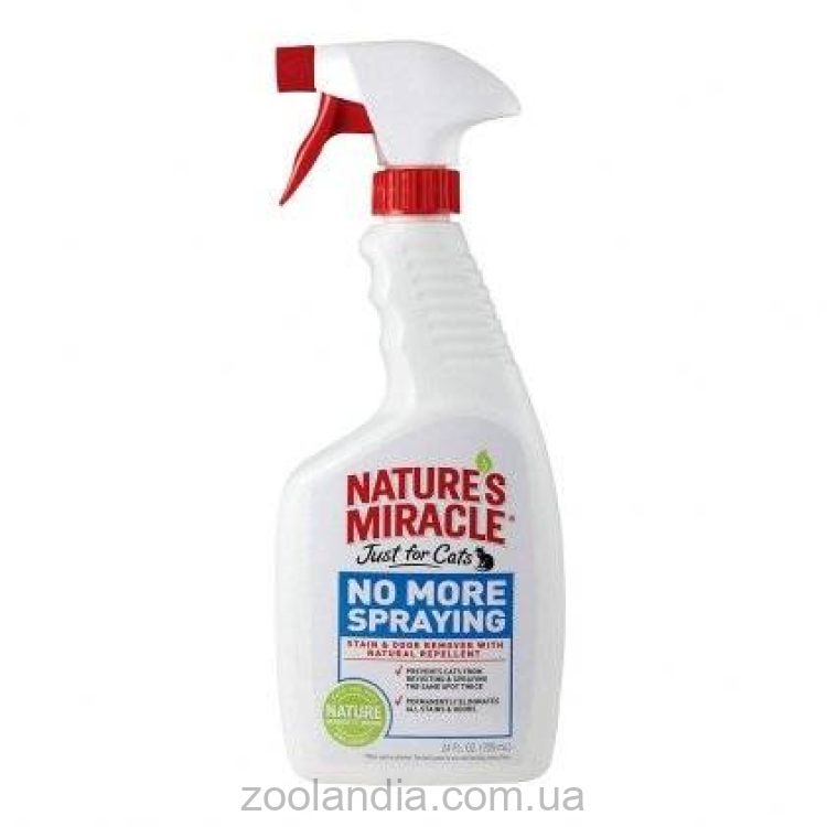 8in1(8в1) Natures miracle no more spraying - Спрей антигадин для кошек