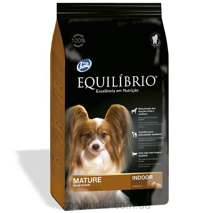 Equilibrio (Эквилибрио) Dog Mature Small Breeds Сухой суперпремиум корм для пожилых или малоактивных собак мини и малых пород