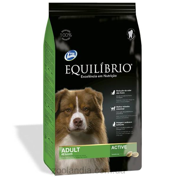Equilibrio (Эквилибрио) Dog Adult Medium Breeds Сухой суперпремиум корм для собак средних пород