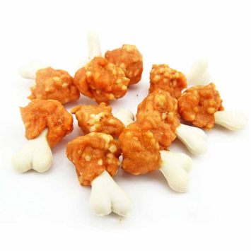 Селянські Смаколики Лакомство для собак косточка с курицей и рисом