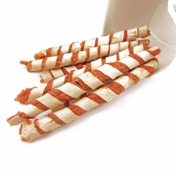 Селянські Смаколики Лакомство для собак рулет с курицей и треской