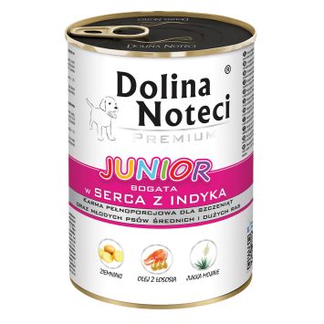 Dolina Noteci (Долина Нотечі) Premium Junior - Вологий корм для щенят (індиче серце)