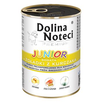 Dolina Noteci (Долина Нотечі) Premium Junior - Вологий корм для цуценят (курячий шлунок)
