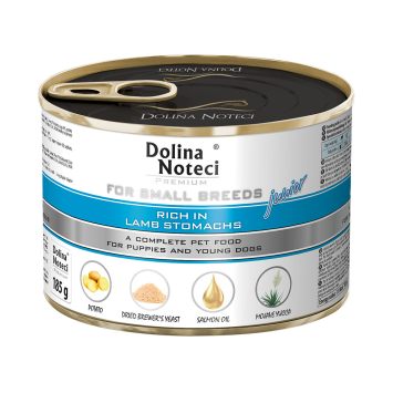 Dolina Noteci (Долина Нотечі) Premium Junior- Вологий корм для цуценят та юніорів дрібних порід (рубець ягняти)