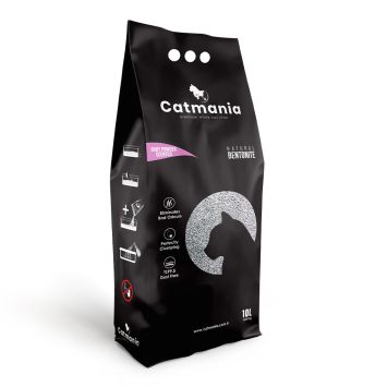 Catmania (Кэтмания) Baby Powder - Бентонитовый наполнитель детская присыпка для кошачьего туалета