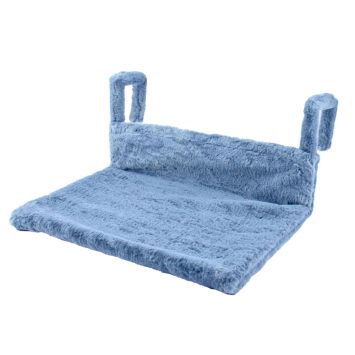 Пухнастики ( Пушистик) Гамак для кошек на радиатор 47 х 32 х 20 см голубой