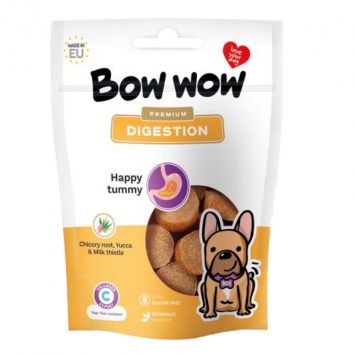 Mera (Мера) Bow WOW - Ласощі для собак Снеки для покращення травлення, 60 г