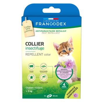 Francodex (Франкодекс) Repellent Collar репеллентный ошейник для котят