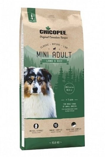 Chicopee (Чикопи) CNL Mini Adult Lamb &Rice – корм для взрослых собак мелких пород (с ягненком и рисом)