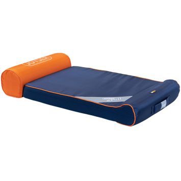 Joyser Chill Sofa Джойсер лежак для собак, со съемной подушкой, M, синий/оранжевый