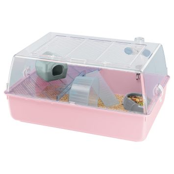 Ferplast (Ферпласт) Mini Duna Hamster клетка для хомяка с открывающейся крышей, 55x39x27 см